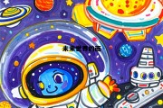 未来世界的画简单又好看 未来世界的画